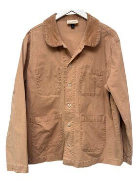 Universal Thread Utility Jacket XL Corduroy Collar Button Womens Barn Coat